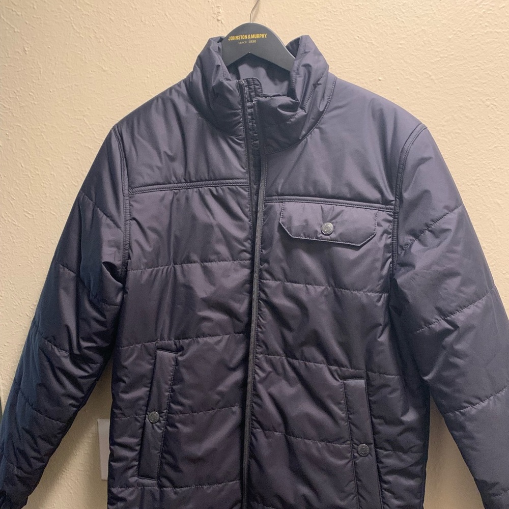 United By Blue, Men’s Bison Puffer Jacket. Bisonshield Insulation. Black. NWT
